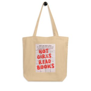 hot girls read books tote bag hot girls read books tote bag
