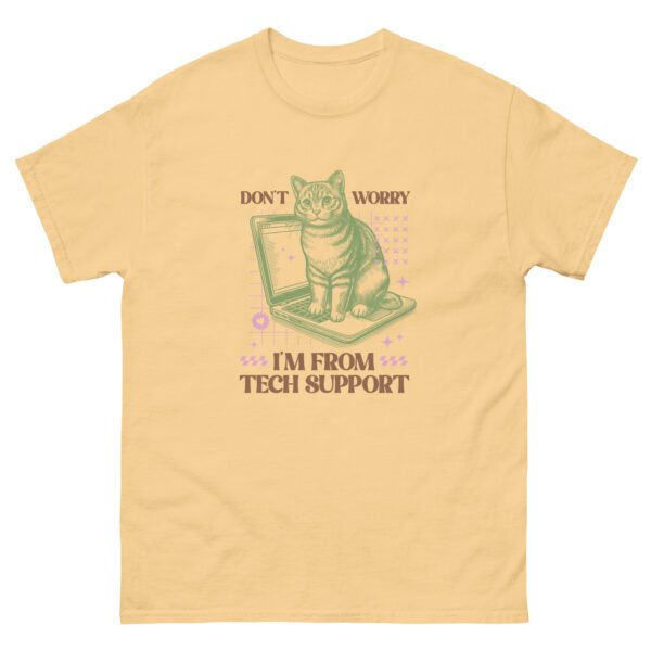 don't worry tech support unisex classic tee