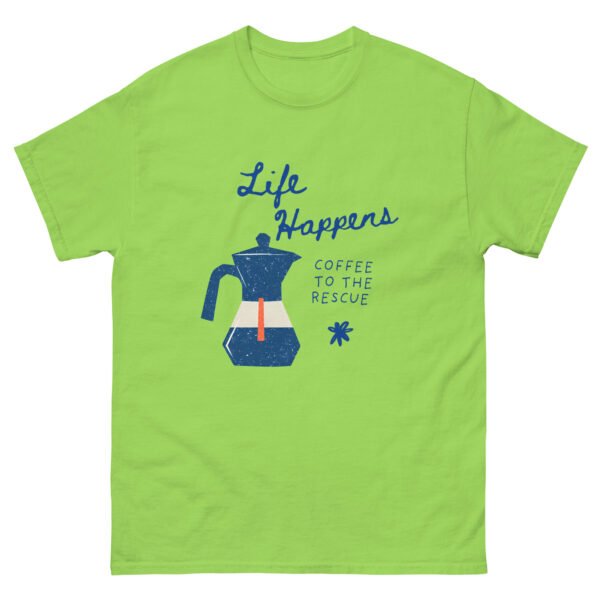 coffee to the rescue unisex classic tee