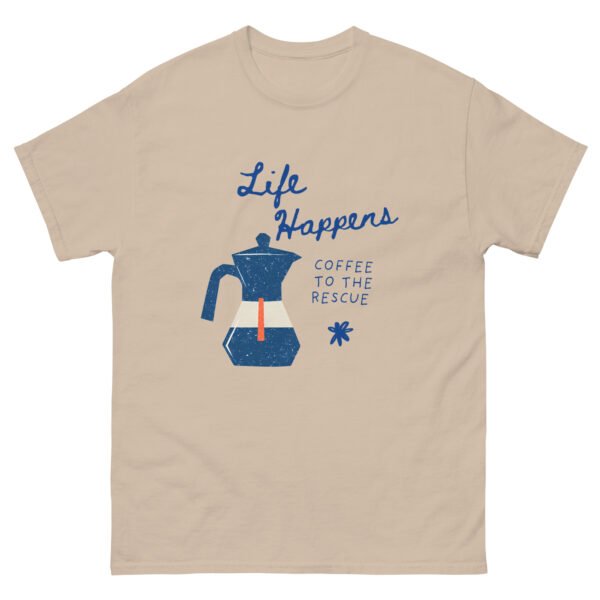 coffee to the rescue unisex classic tee