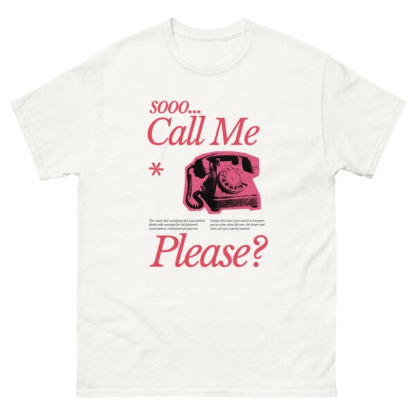 so call me maybe unisex classic tee so call me maybe unisex classic tee