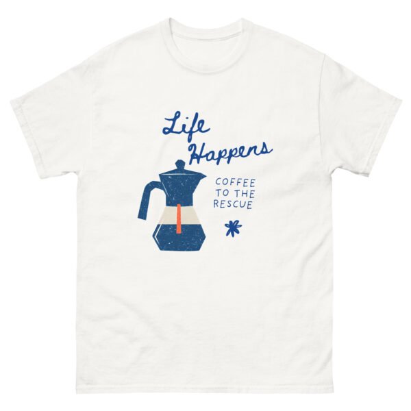 coffee to the rescue unisex classic tee