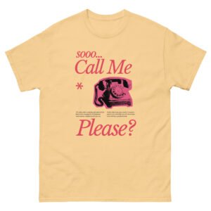 so call me maybe unisex classic tee so call me maybe unisex classic tee
